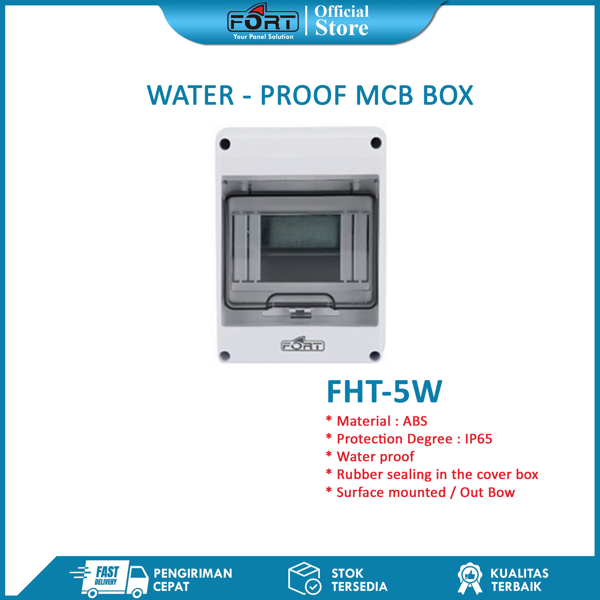 Waterproof MCB Box  FHT-5W FORT