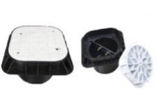 CONTROL BOX GROUNDING / FURSE INSPECTION PIT COVER WARNA PUTIH SIZE 300X300X210 FORT
